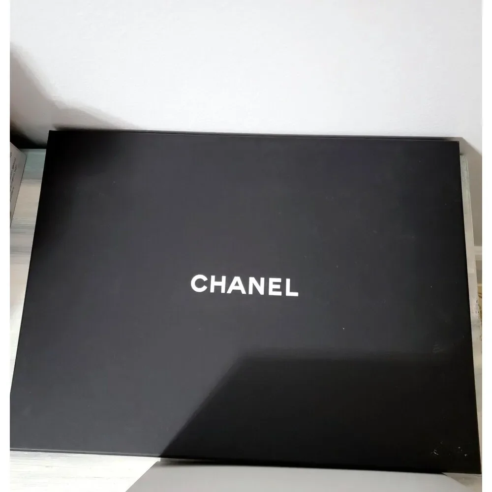 Chanel Large Storage Clothing Lingerie Clutch Portfolio Empty Box